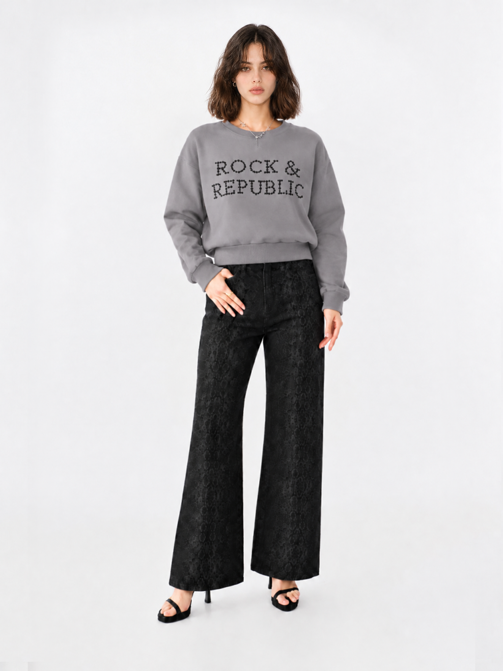 Pearl Logo Crewneck Sweatshirt