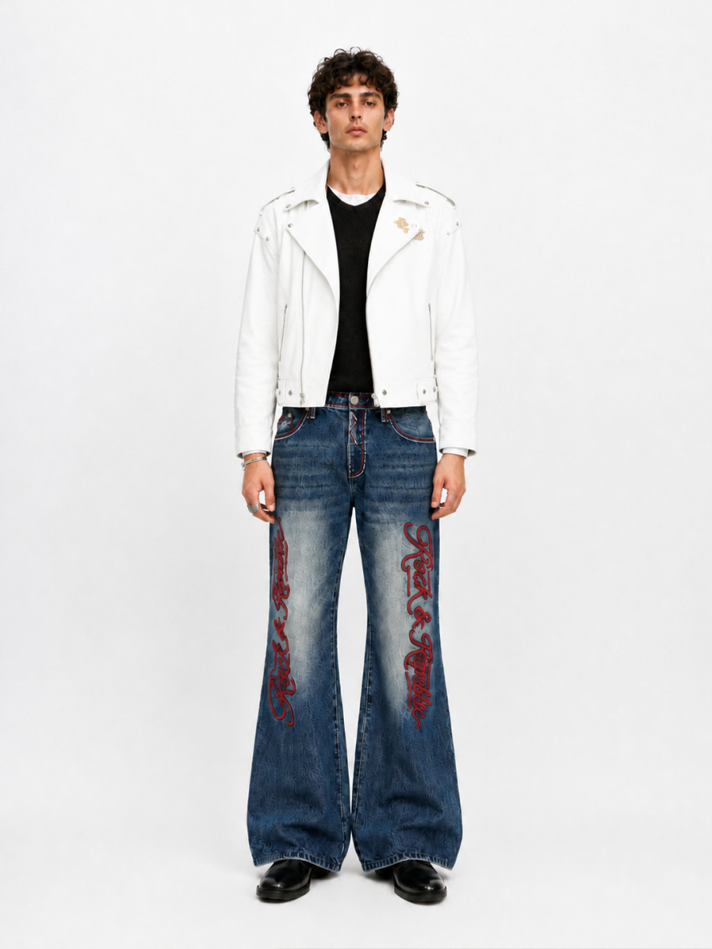 Gold Crest Moto Jacket