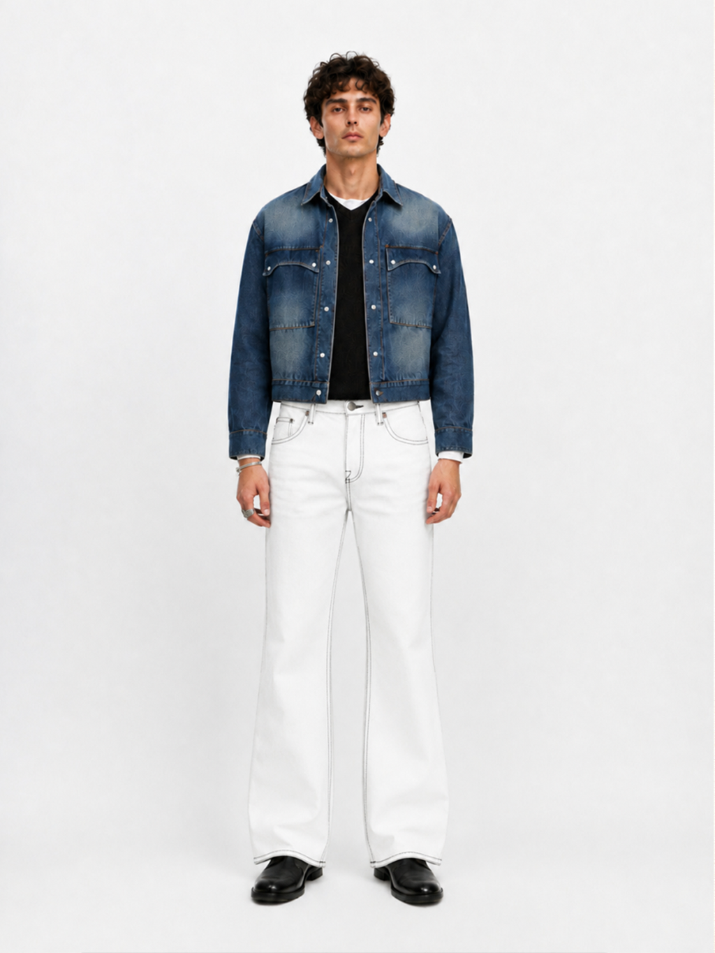Grady Bronze Fade Relaxed Straight Jean