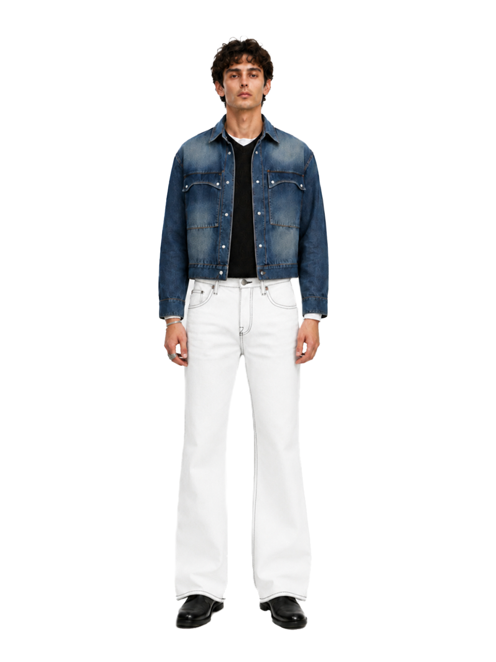 Grady Bronze Fade Relaxed Straight Jean