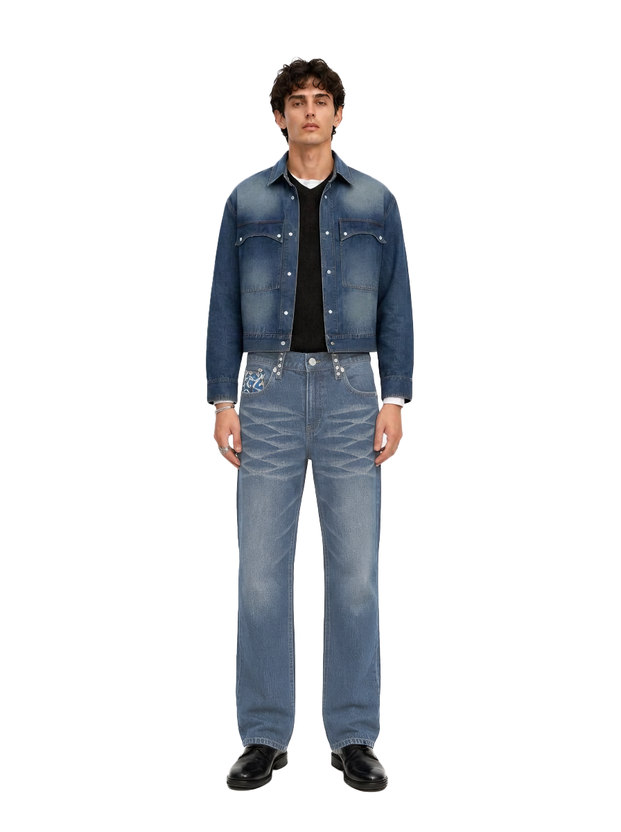 Neil Diamond Fade Straight Jean
