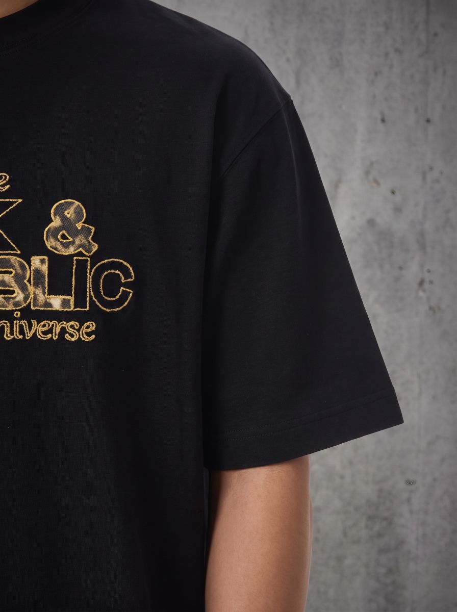 Gold Rock Graphic Relaxed T-Shirt