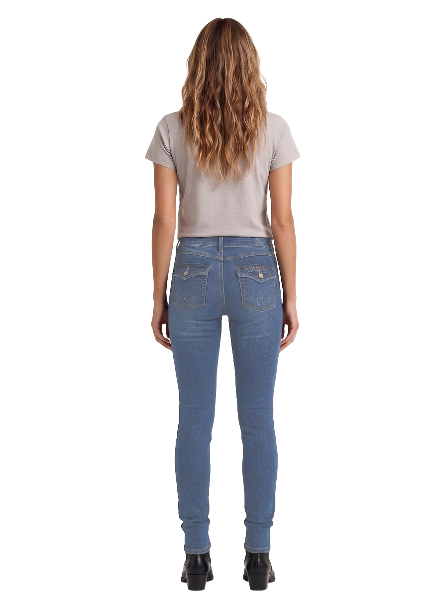 Berlin Flap Pocket Skinny Jean