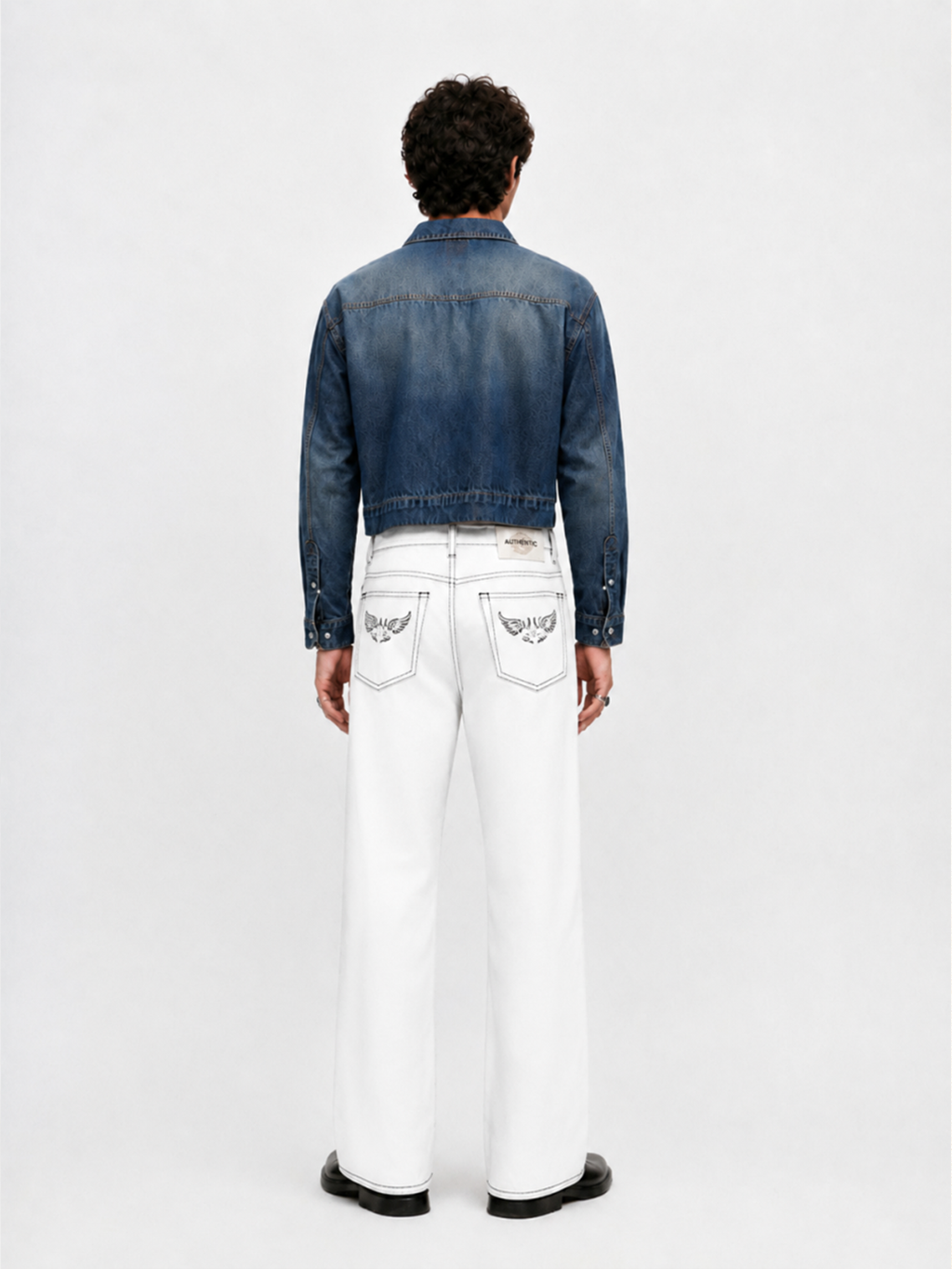 Grady Bronze Fade Relaxed Straight Jean