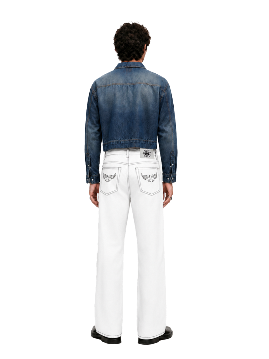 Grady Bronze Fade Relaxed Straight Jean