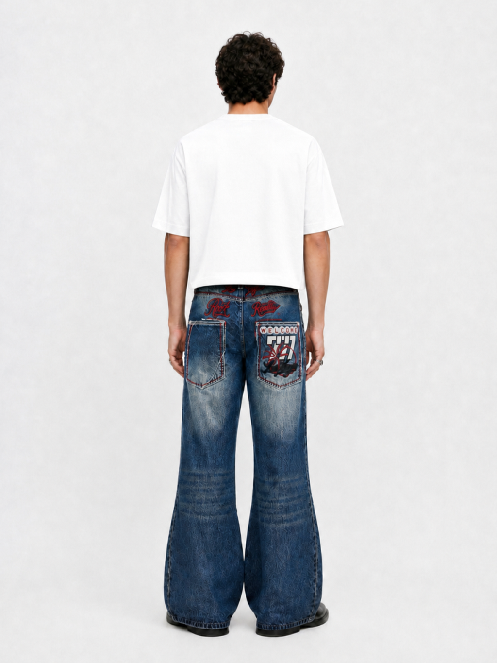 Studded Crest Relaxed T-Shirt