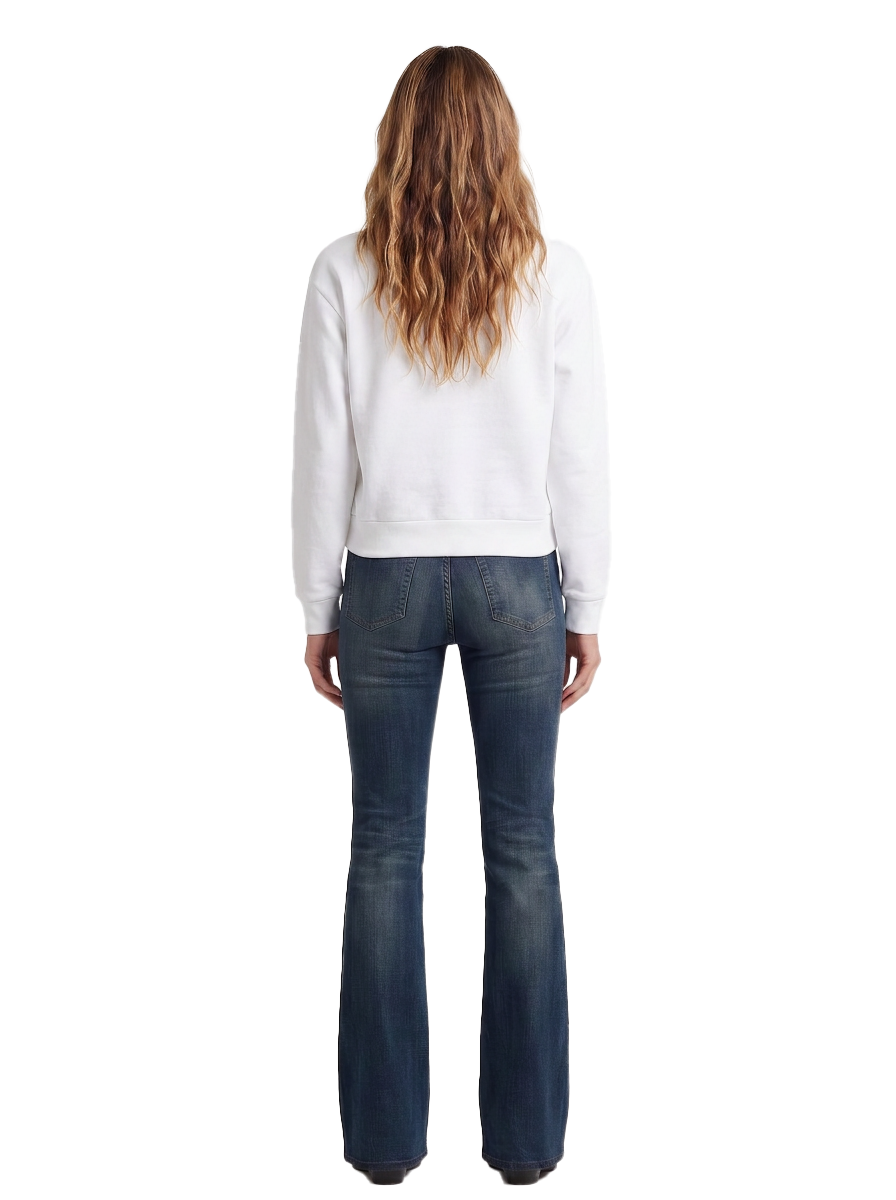 Distressed Rock Graphic Sweatshirt