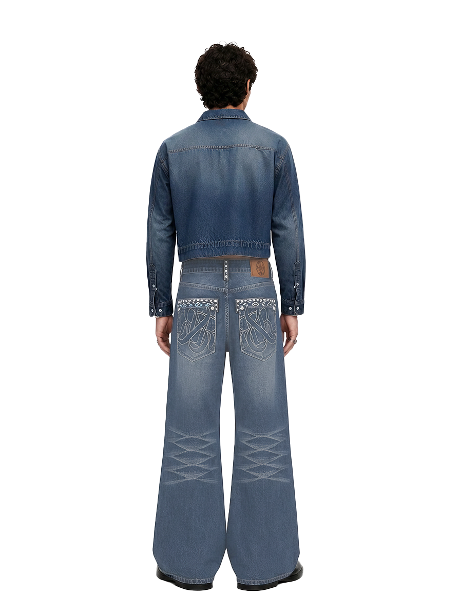 Neil Diamond Fade Straight Jean