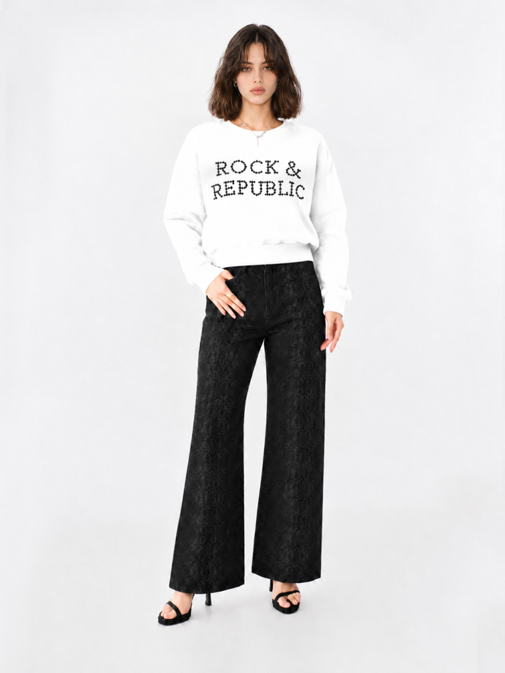 Pearl Logo Crewneck Sweatshirt
