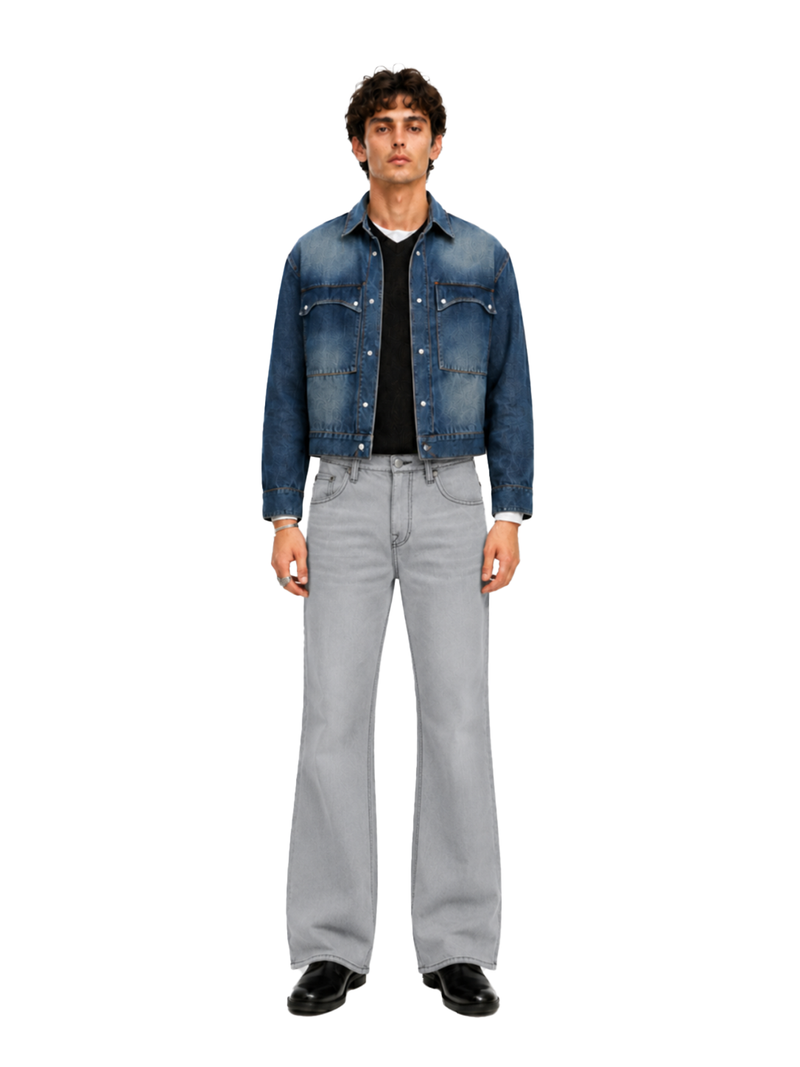 Grady Bronze Fade Relaxed Straight Jean