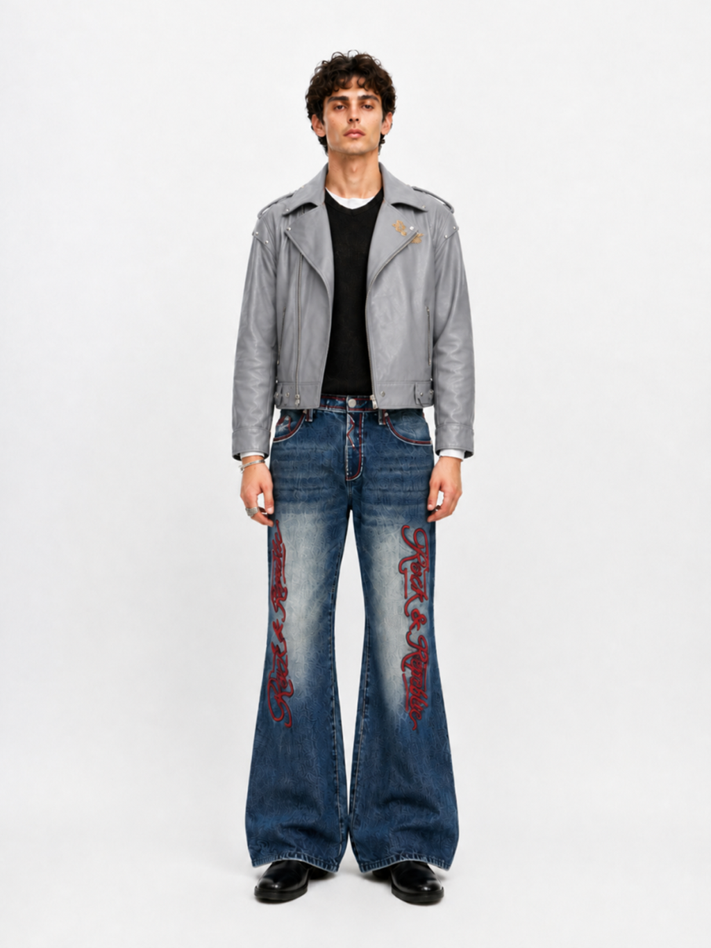 Gold Crest Moto Jacket