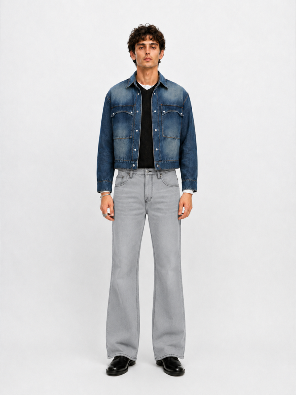 Grady Bronze Fade Relaxed Straight Jean
