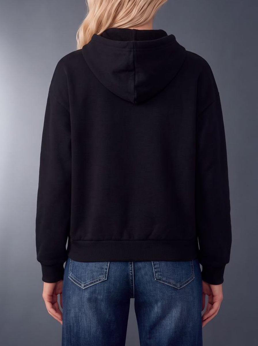 Tonal Crest Hoodie