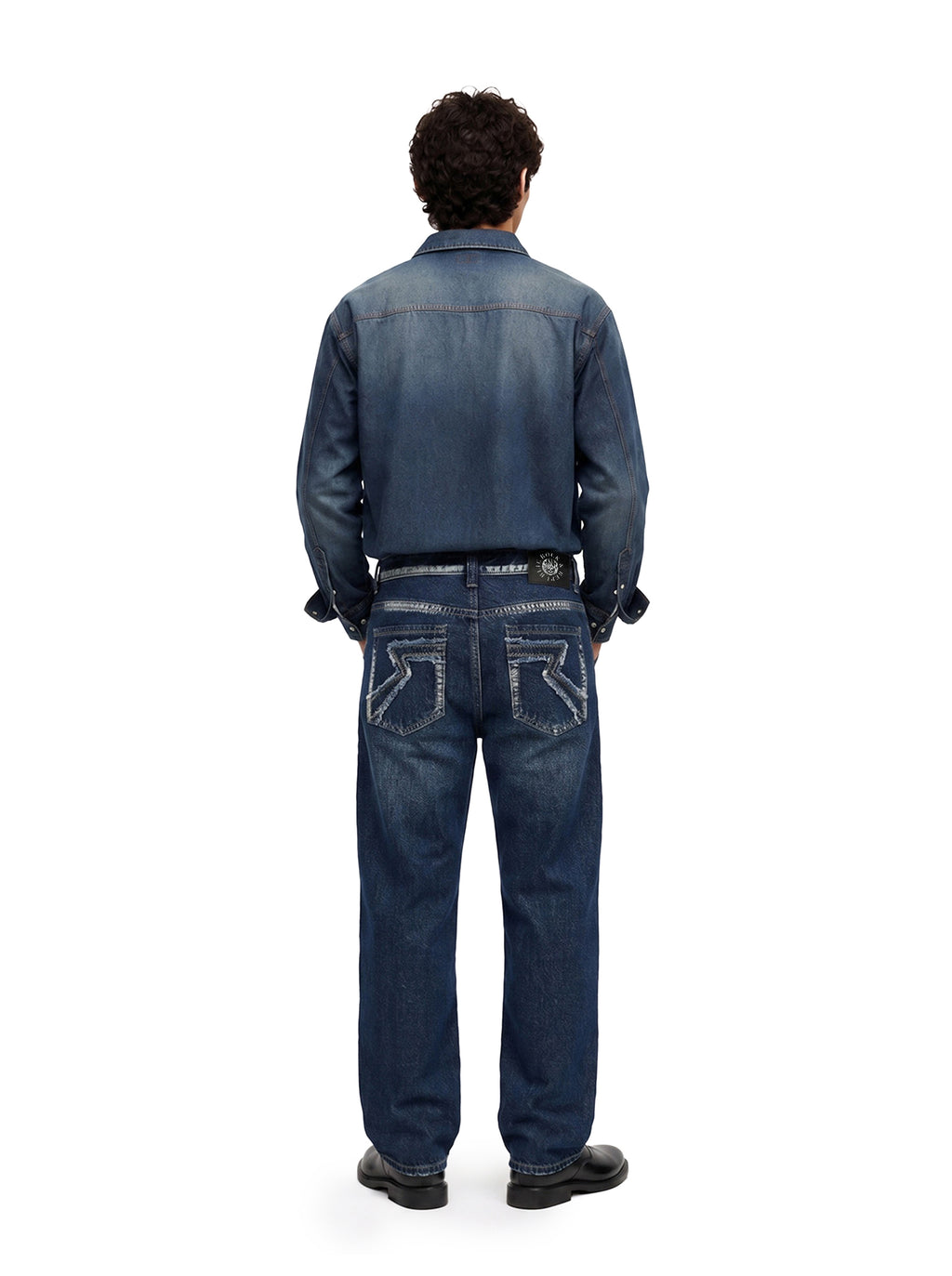 Neil Angular Back Pocket Straight Jean