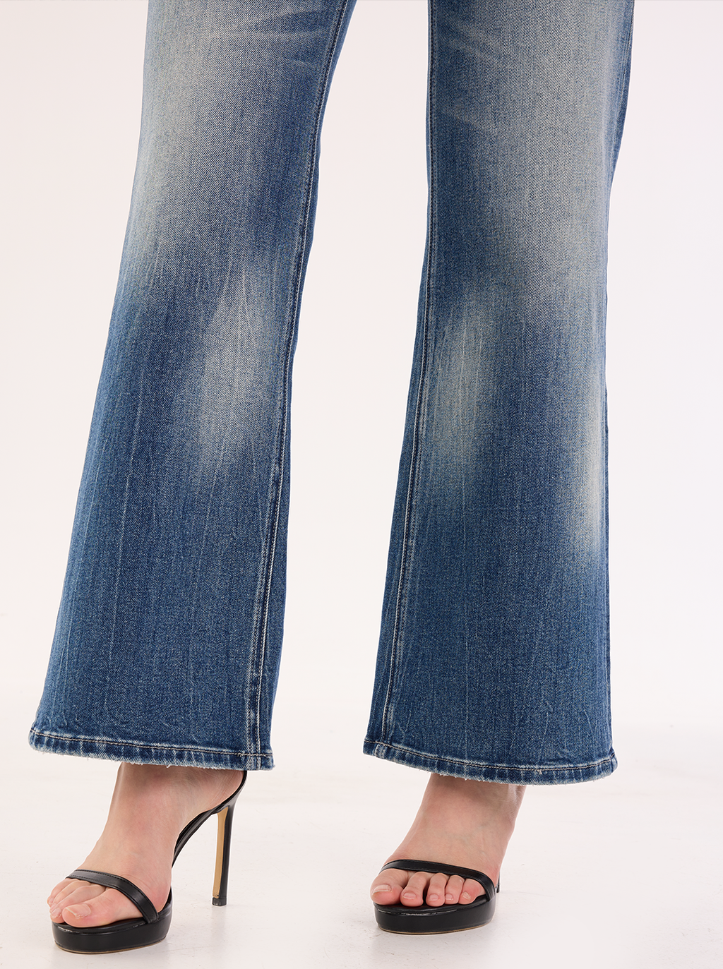 Karli Monogram Bootcut Jean