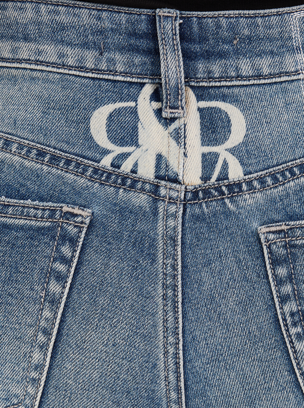 Karli Monogram Bootcut Jean