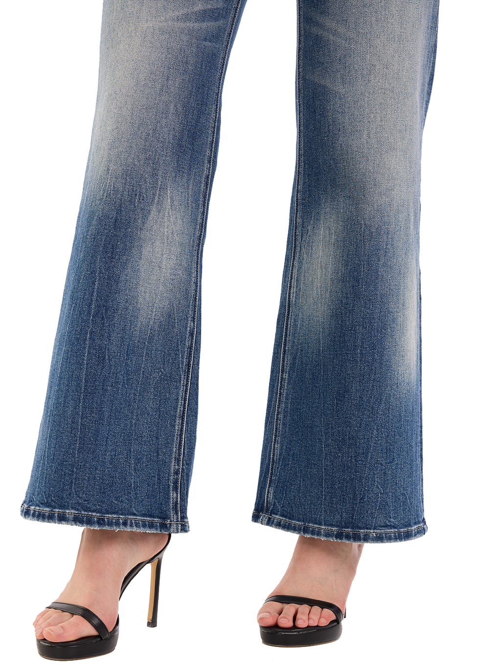 Karli Monogram Bootcut Jean