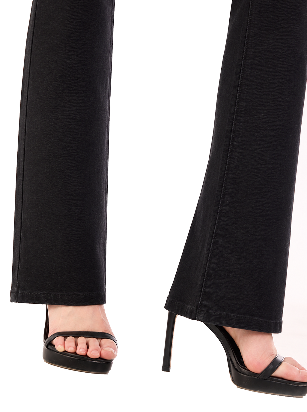 Kasandra Mid Rise Studded Bootcut Jean