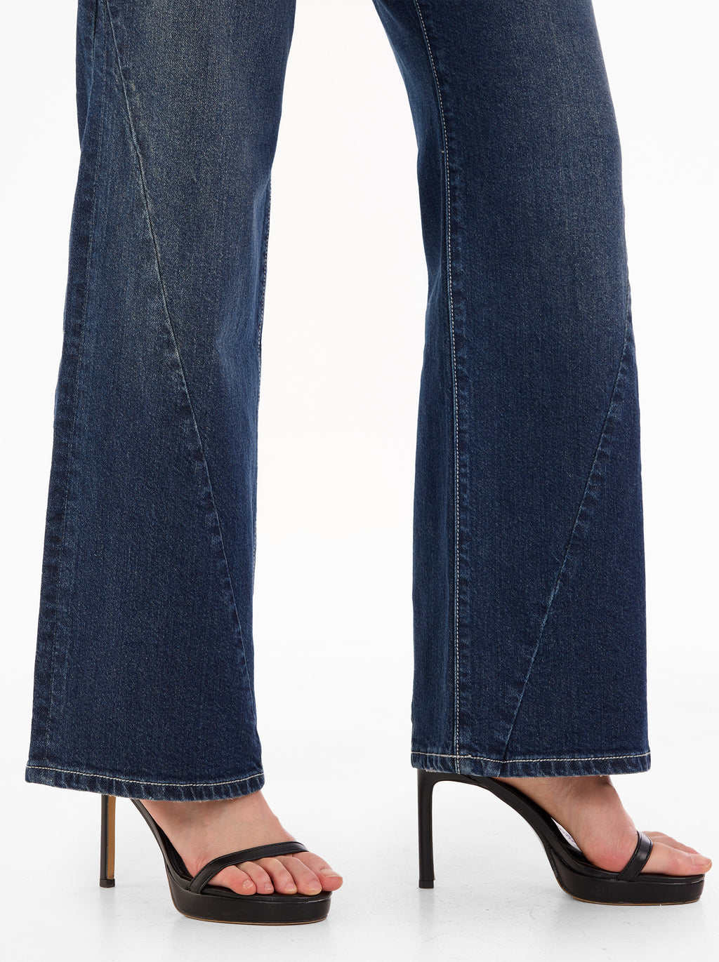 Kendall High Rise Embroidered Wide Leg Jean