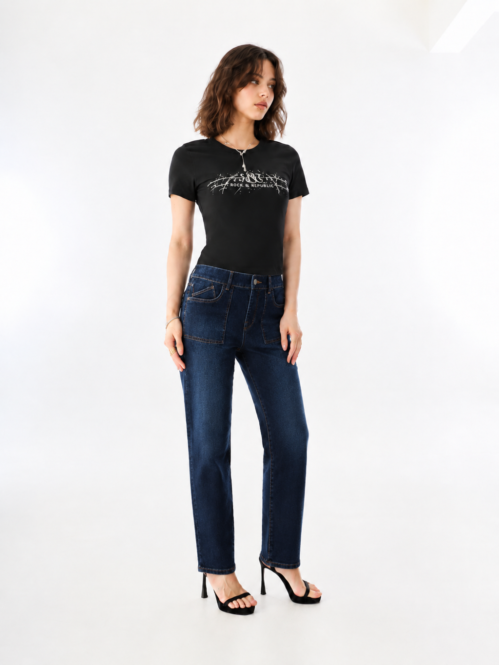 Berlin Contrast Stitch Skinny Jean