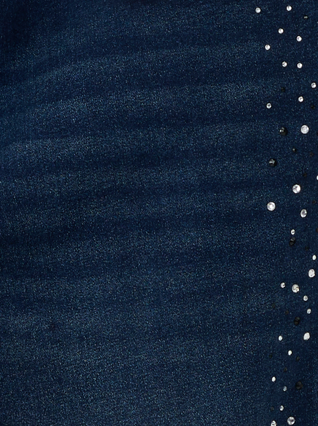 Karli Rhinestone Embellished Flare Jean