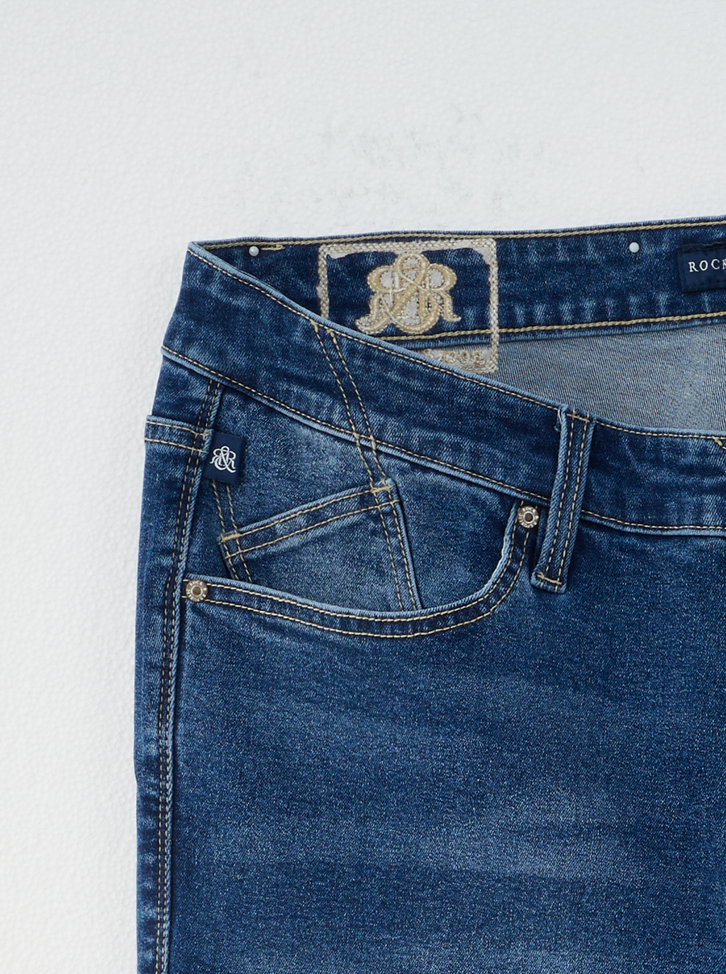 Kaia Studded Straight Jean