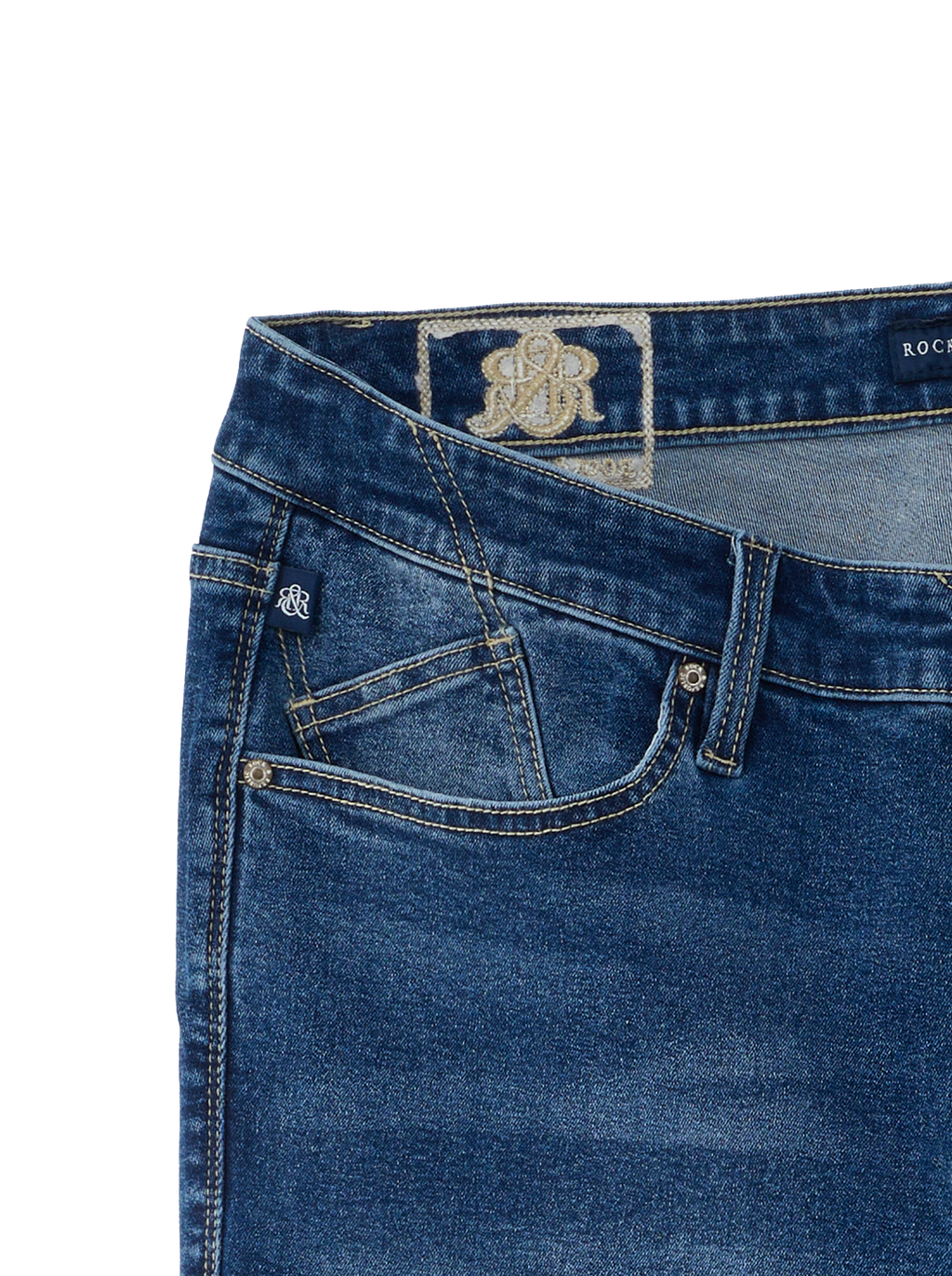 Kaia Studded Straight Jean