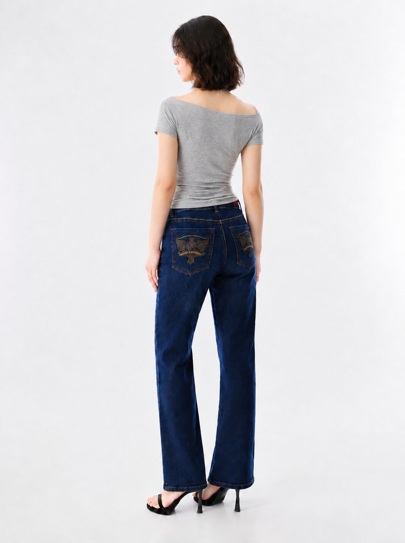 Off Shoulder Ribbed Top with Ruched Waist Detail