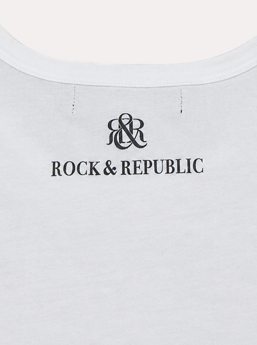 Fitted T-Shirt with Tonal Script Logo Detail