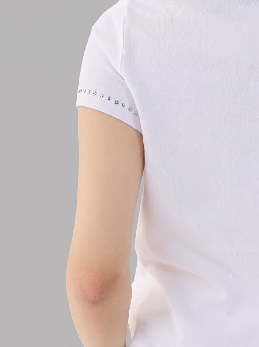 Lace-Up Corset Graphic T-Shirt