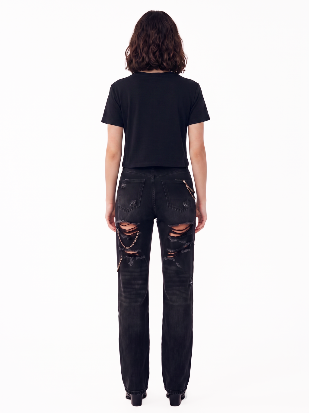 Expensive Habits Graphic Cropped Tee