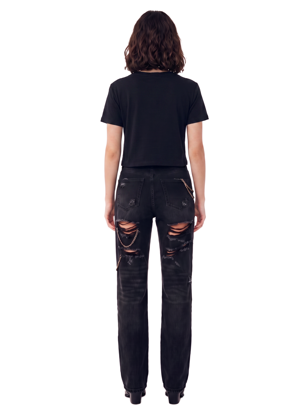 Expensive Habits Graphic Cropped Tee