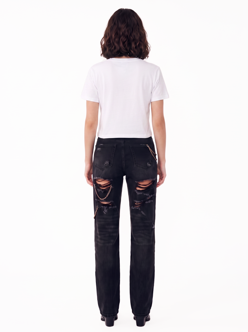 Expensive Habits Graphic Cropped Tee
