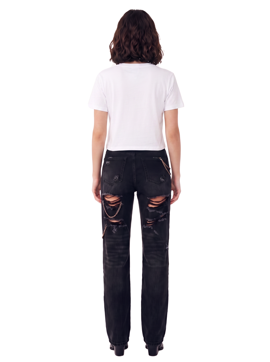 Expensive Habits Graphic Cropped Tee