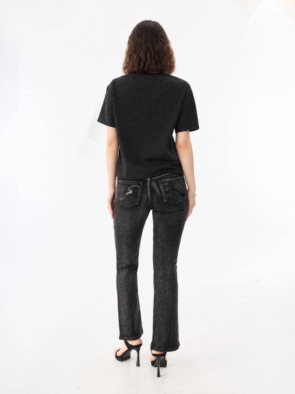 Fever Washed Black Bootcut Jean