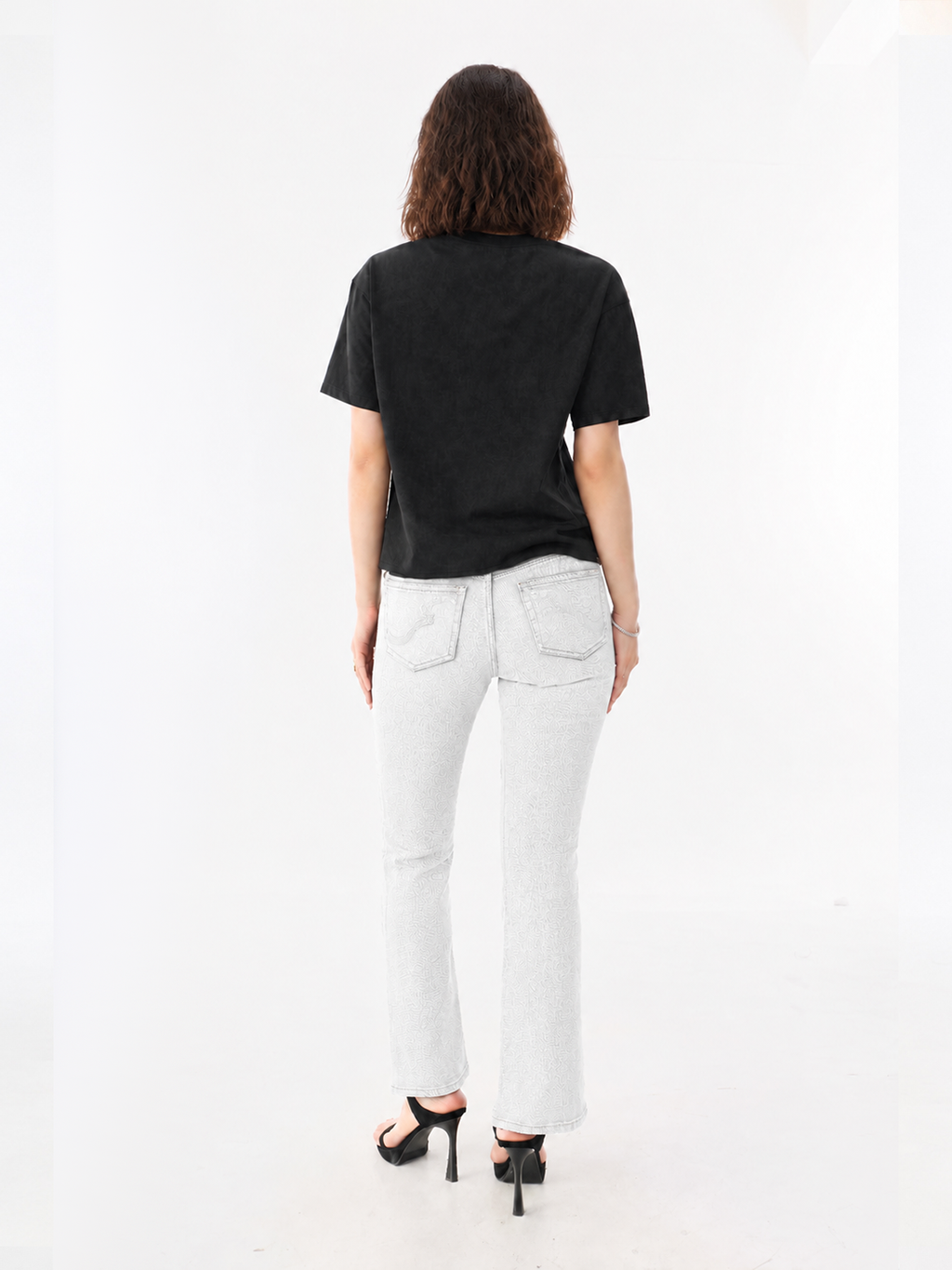 Fever Washed Black Bootcut Jean