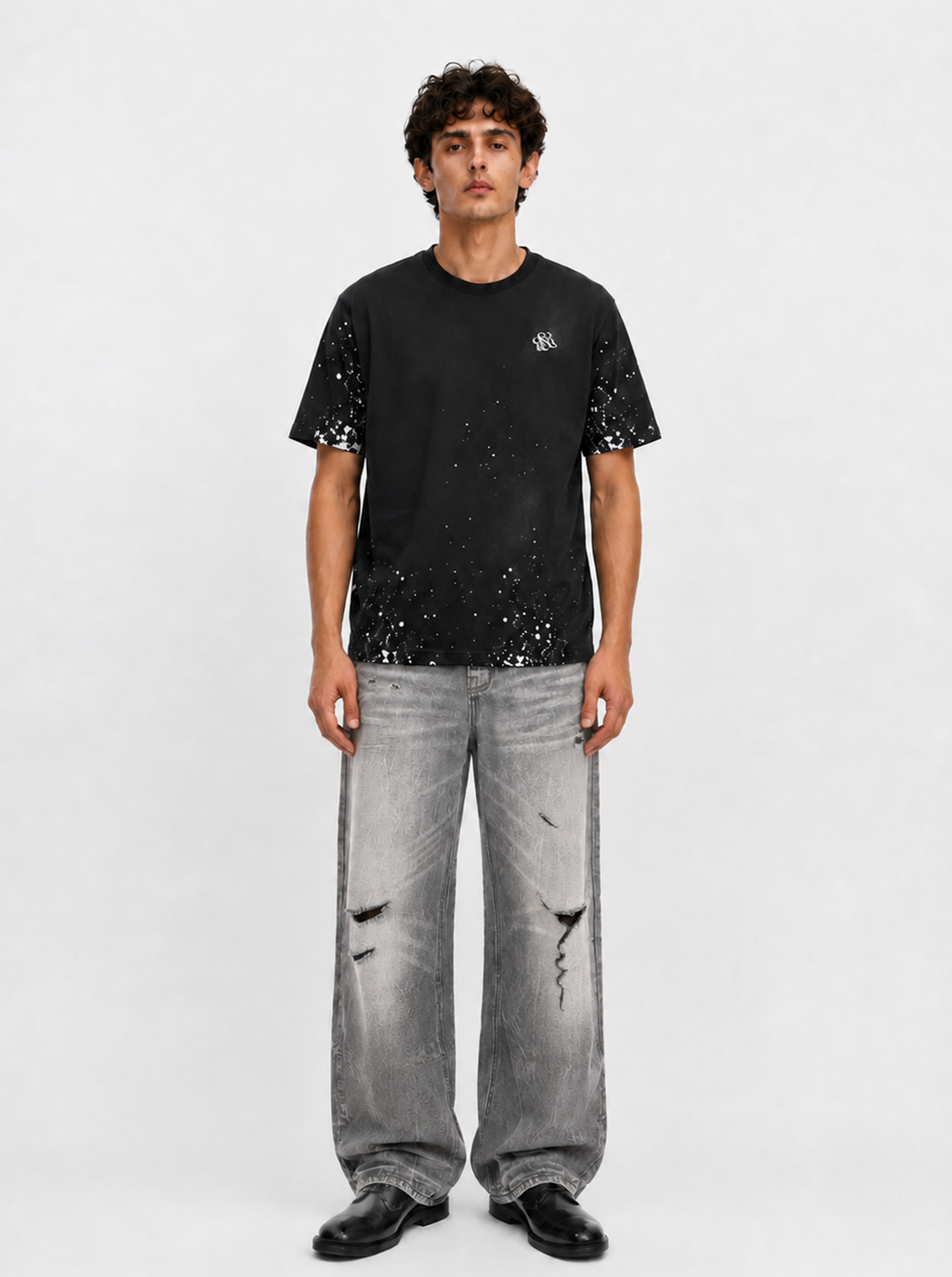 Neil Crest Pocket Straight Jean