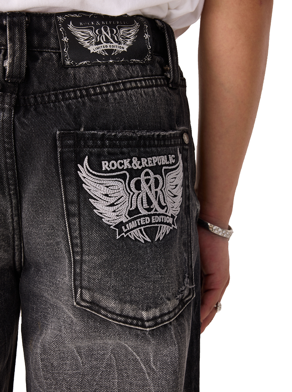 Neil Crest Pocket Straight Jean