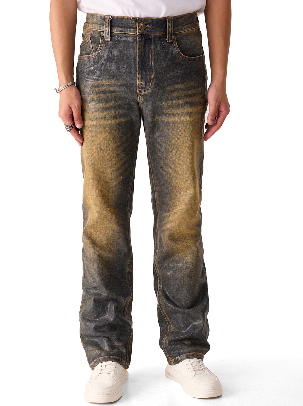 Neil Gold Wing Straight Jean
