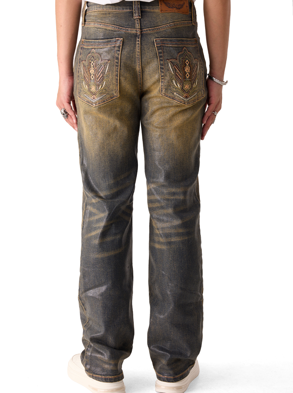 Neil Gold Wing Straight Jean