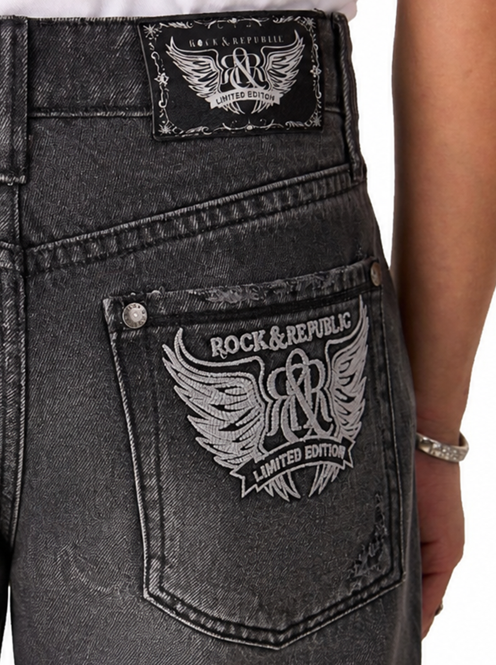 Neil Silver Crest Straight Jean