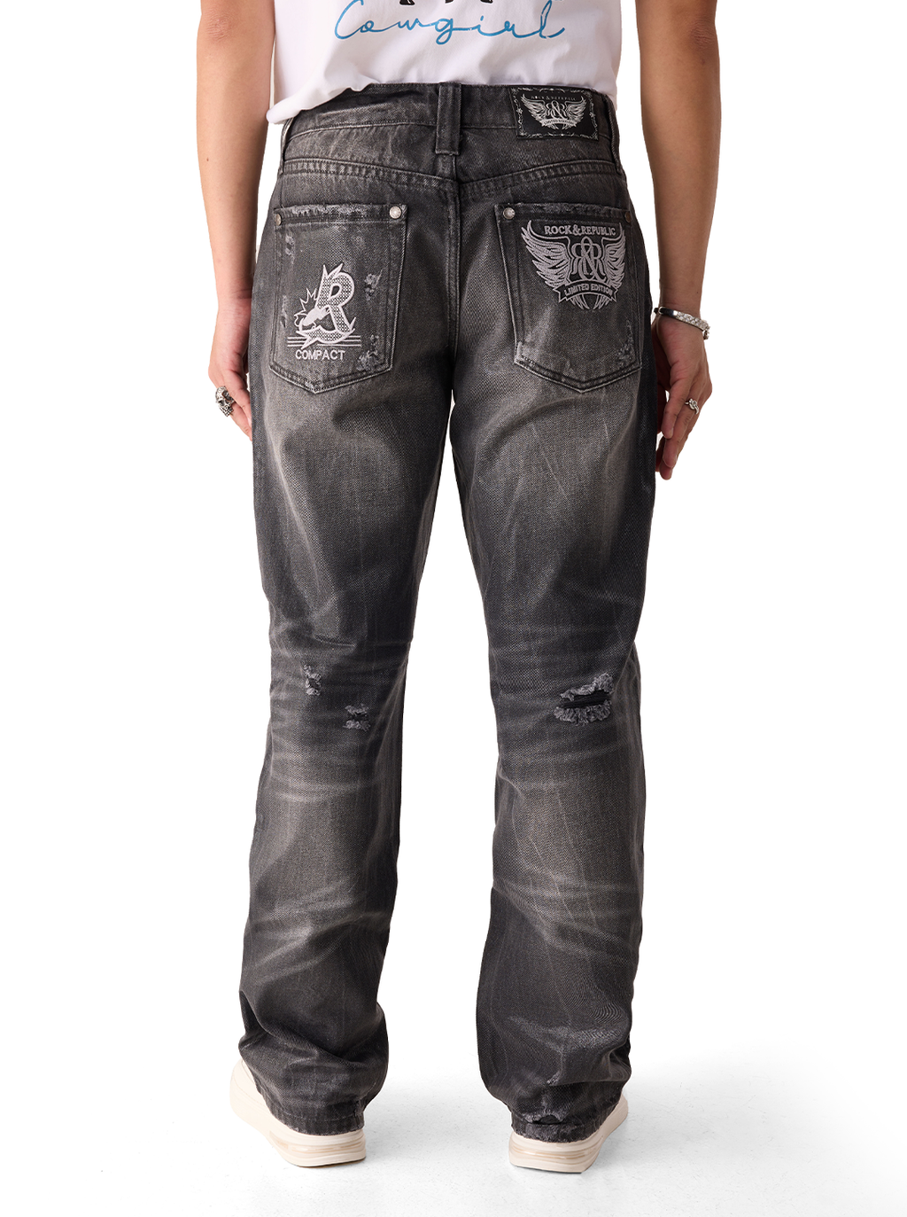 Neil Silver Crest Straight Jean