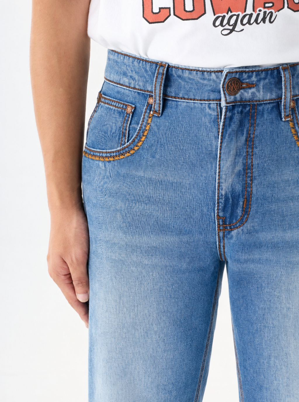 Neil Tonal R Straight Jean
