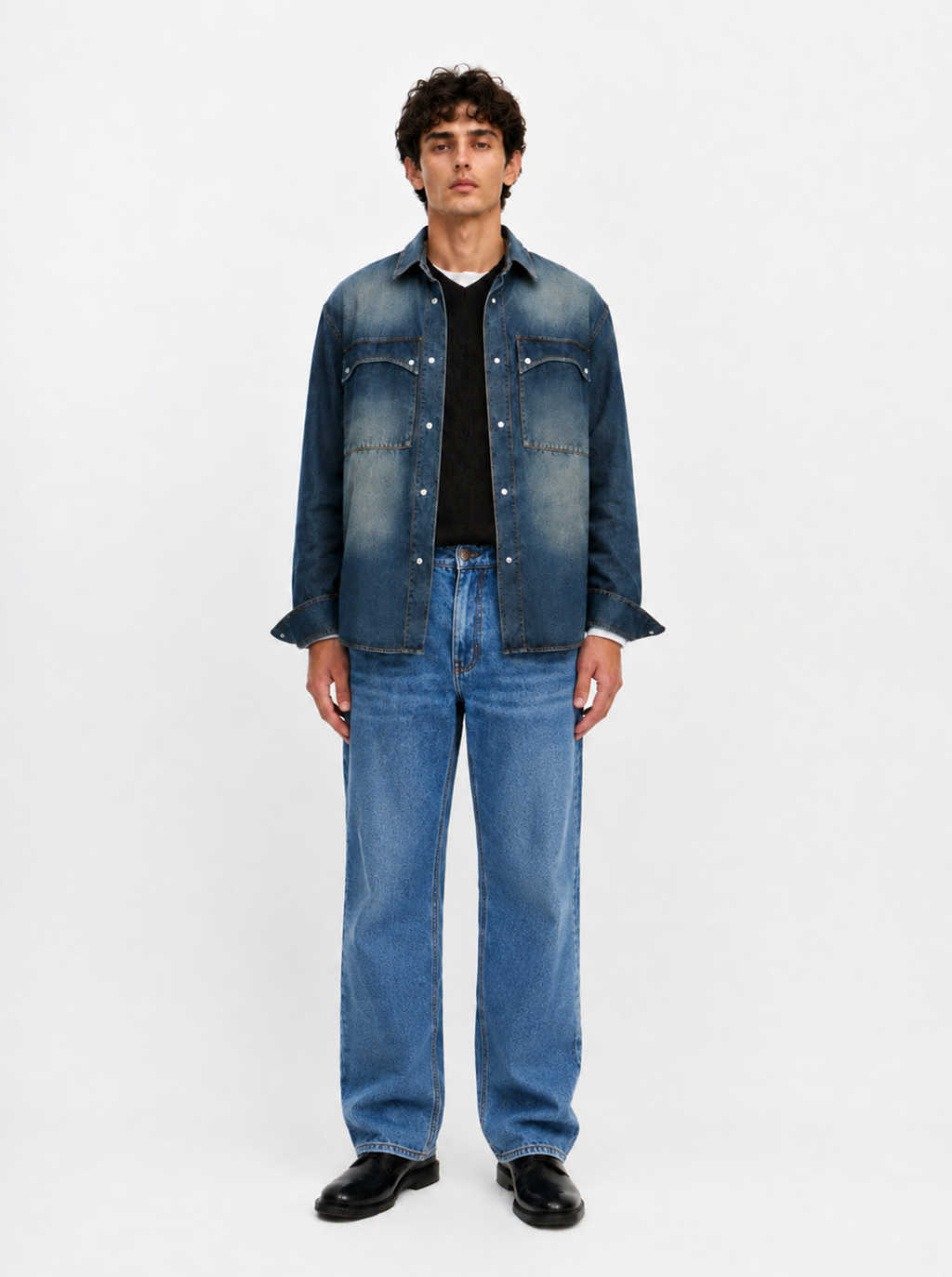 Neil Tonal R Straight Jean