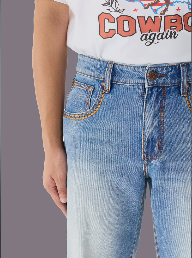 Neil Tonal R Straight Jean