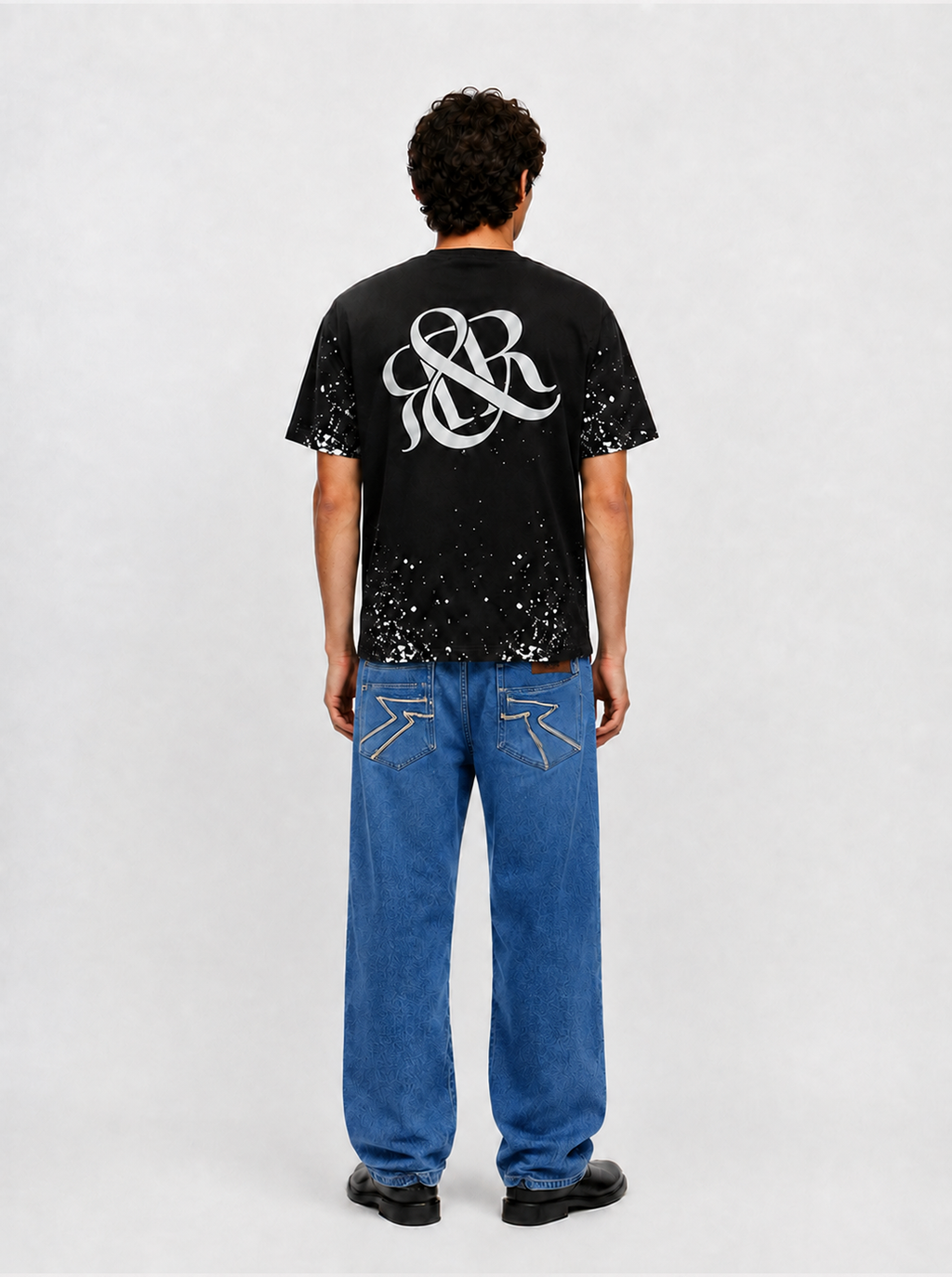 Neil Geometric Pocket Straight Jean