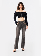 Kaia Flap Pocket Straight Jean