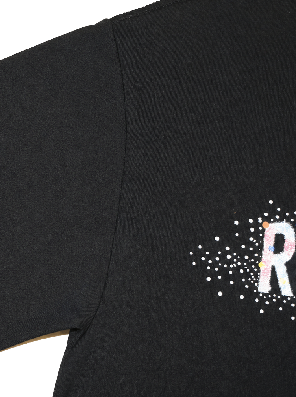 Embellished Wordmark Relaxed T-Shirt