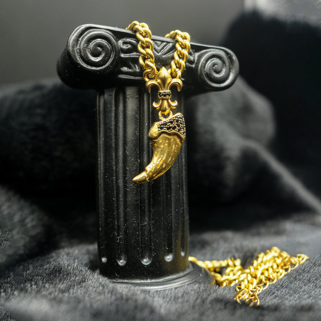 Viper Fang Cuban Chain Necklace