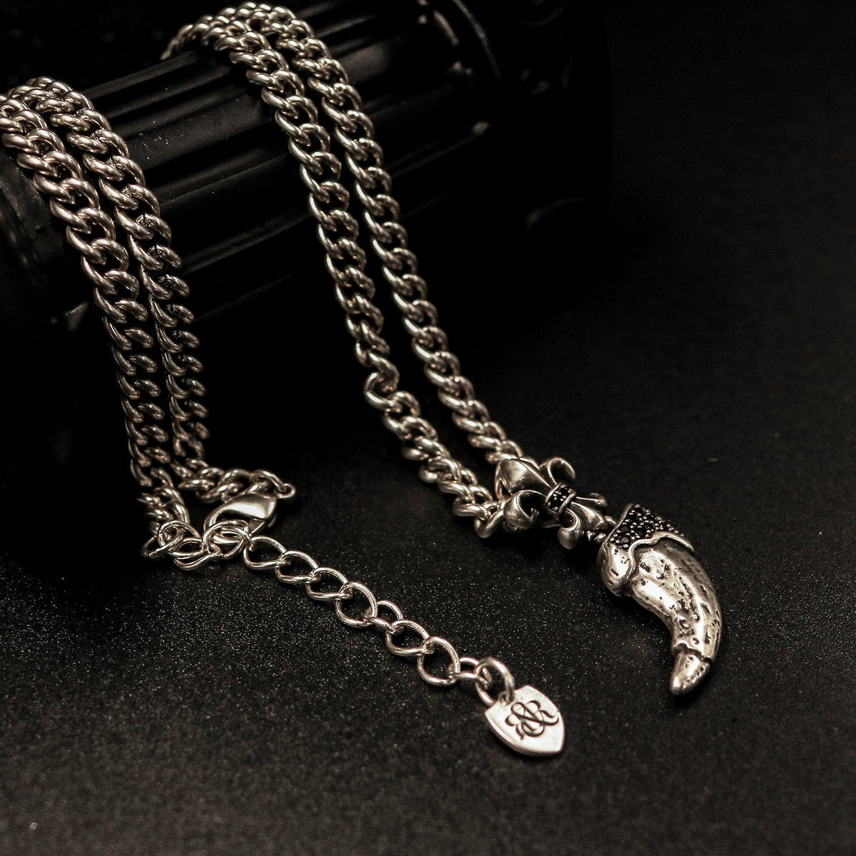 Viper Fang Cuban Chain Necklace